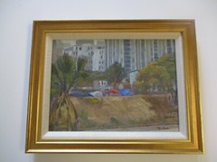 KEVIN YUEN OIL PAINTING CALIFORNIA ON SITE PAINTING PLEIN AIR SAN DIEGO URBAN