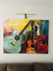 Acrylic painting On Canvas 48 X36 by Filipino artist Glenda „Badis“ Badal R0001