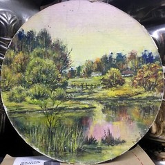 Oil Painting Unframed Forest Landscapes Kizenko V Original Painting Art n605