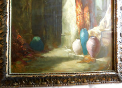 FINE VINTAGE SIGNED ORIGINAL IMPRESSIONISM OIL PAINTING