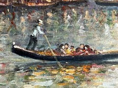 Luciano Rampaso (French, B. 1936) ~Le Grand Canal ~Venice Original Painting