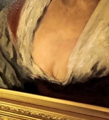 Gypsy Girl (La Bohémienne) Frans Hals Framed Giclee Painting Gold Framed 27 X 31