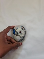 hand painted Koala Blue Butterfly collectible gifting ideas pebble stone