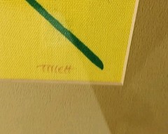 Jim Tillett (1913-1996) Silk Screened By Him In TUTU ST. THOMAS STUDIO Hand Pntd