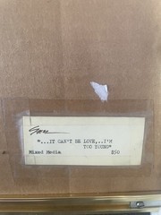 LARRY GREER 1977 RARE WATERCOLOR