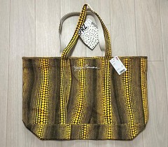 Yayoi Kusama x UNIQLO MoMA Pumpkin Tote Bag Deadstock Unused Art Collaboration