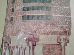 Water Painting From The 85 All-star Game In Minneapolis MN