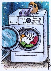 ACEO Custom painting from photo Pet portrait Watercolor Cat Dog Commission art