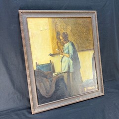 Authorized Rijksmuseum Copy of Vermeer Painting