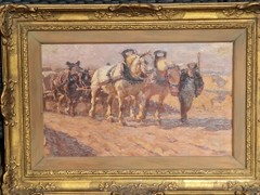 Oil painting Julius Paul Junghanns 1876 – 1958