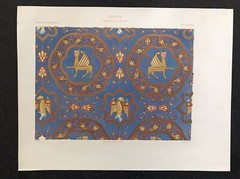 Antique Lithograph Autun Fabric Medieval Gothic 19th French School Signed