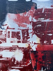 Christian Tangø (Danish *1959) Composition Abstract Modern Fantasy Pop Art