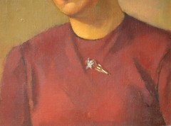 Anton Hula (Wien 1896-1946 ebd.) Damenporträt 1943.