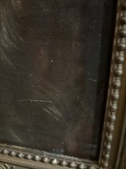antique 18th century oil painting Old Man Portrait on Canvas Italian ?School