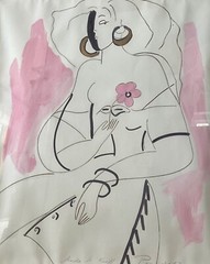Linda Le Kinff Tchecquie original painting hand signed „Paris 2013“ COA $12,300