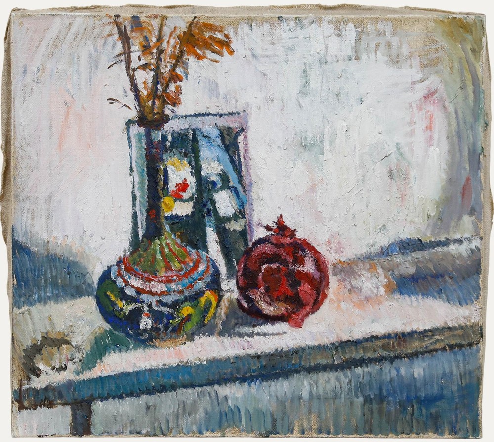 Mark Ford – 20th Century Oil, Ceramic and Pomegranate