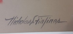 Nicholas Firfires Watercolor & Gouache Painting – American Indian – Framed