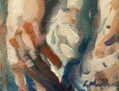 GERRY MILLER-„Holiday“-Oil Painting-Gerry Miller-40x30cm