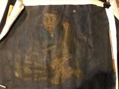 Vietnamese Vintage original oil painting bought many years ago from Vietnam