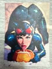 ACEO Sketch – Catwoman – 1/1 – Authenticity Stamp – FREE SHIPPING