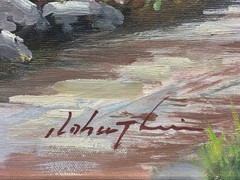 Robert Lui „Springtime Blossoms“ Hand Signed Original Impressionist Art NEW