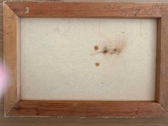 Original Oil painting Copy of „Madonna of the Streets“ signed and dated 1940