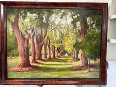 Avenue of the Oaks-Original Oil Painting by Glenda Cason (GA)