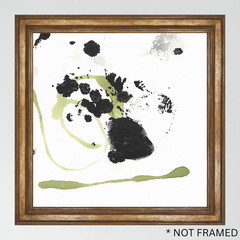 „Stain 30“ Teagan Reasor Original Abstract Painting Acrylic 6×6 SHLERM ARTS