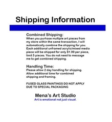 Illuminated Water Fall 20 x 16 Original Acrylic on Canvas Expressionism Art