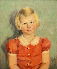 Eleanor Weeden (1898-1984) Portrait of a Edith Morris LaCroix, 1937