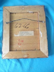 SEYMOUR REMENICK VERY RARE ONE OF A KIND SELF PORTAIT OIL PAAINTING