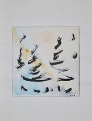 Composition Japanese 18 – Mora – Painting Original – Watercolour