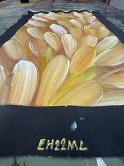 Esther Haywood Petyarre 💕Aboriginal Art COA Supplied. 61cm X 38cm EH22ML