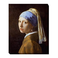 Girl with Pearl Earring by Vermeer Gallery-Wrap Canvas Artwork (18 in x 15 in)