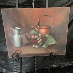 Buck Paulson Painting Signed Oil On Canvas Landscape Original PROVEANCE to PBS