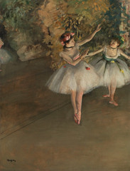 Edgar Degas Signed (Handmade) Oil Painting on Canvas 16×24 in Impressionist ..