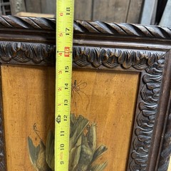 Antique French Oil Painting Game Birds Hunting Still Life Framed And Signed