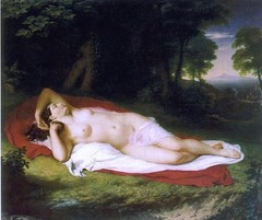 John Vanderlyn “Ariadne Asleep on the Island of Naxos” Giclée on Canvas 1809-14