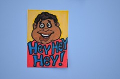 ACEO Original Art Fat Albert Not a print signed