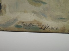 Czech Vintage Oil Painting