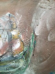 Vintage Marine Nautical Ship Schooner Oil Painting