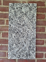 Original Abstract Action Painting Jackson Pollock style on canvas