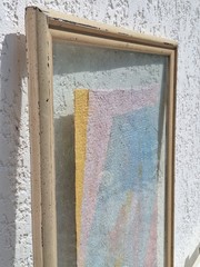 Abstract Framed And Signed Painting Contemporary Art Piece