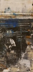 No.548 Original Abstract Modern Minimal Urban Painting By K.A.Davis