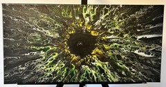 Original Acrylic Abstract Textured Painting On Canvas 20×10