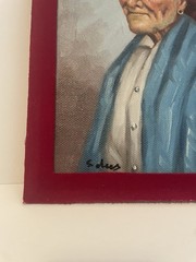 Painting Latino Female Portrait