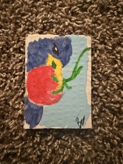 ACEO original #2-6 painting by BZ (randomized buy)