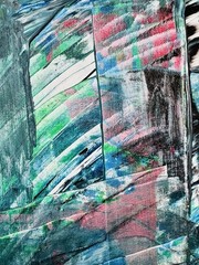 Original Abstract Composition, Oil Painting, Expressionism, 70.0 x 50.0 cm.