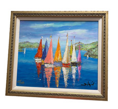Power Colors, limited edition embellished giclee on canvas by Duaiv, 54×40