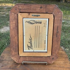 Vintage 1983 Rustic Barn Oil Painting Cottagecore Farmhouse Linen Liner